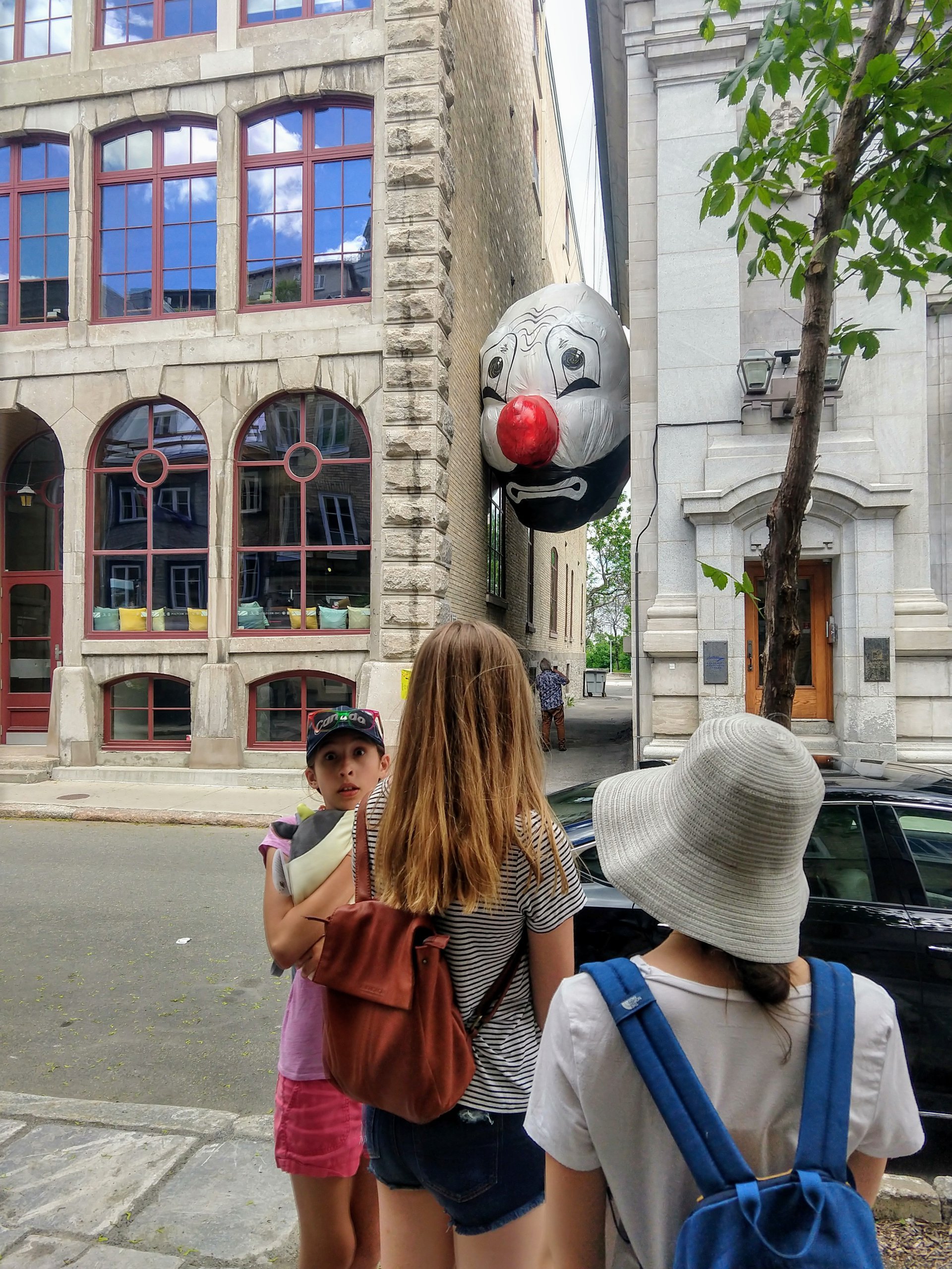 Quebec City Sad Clown