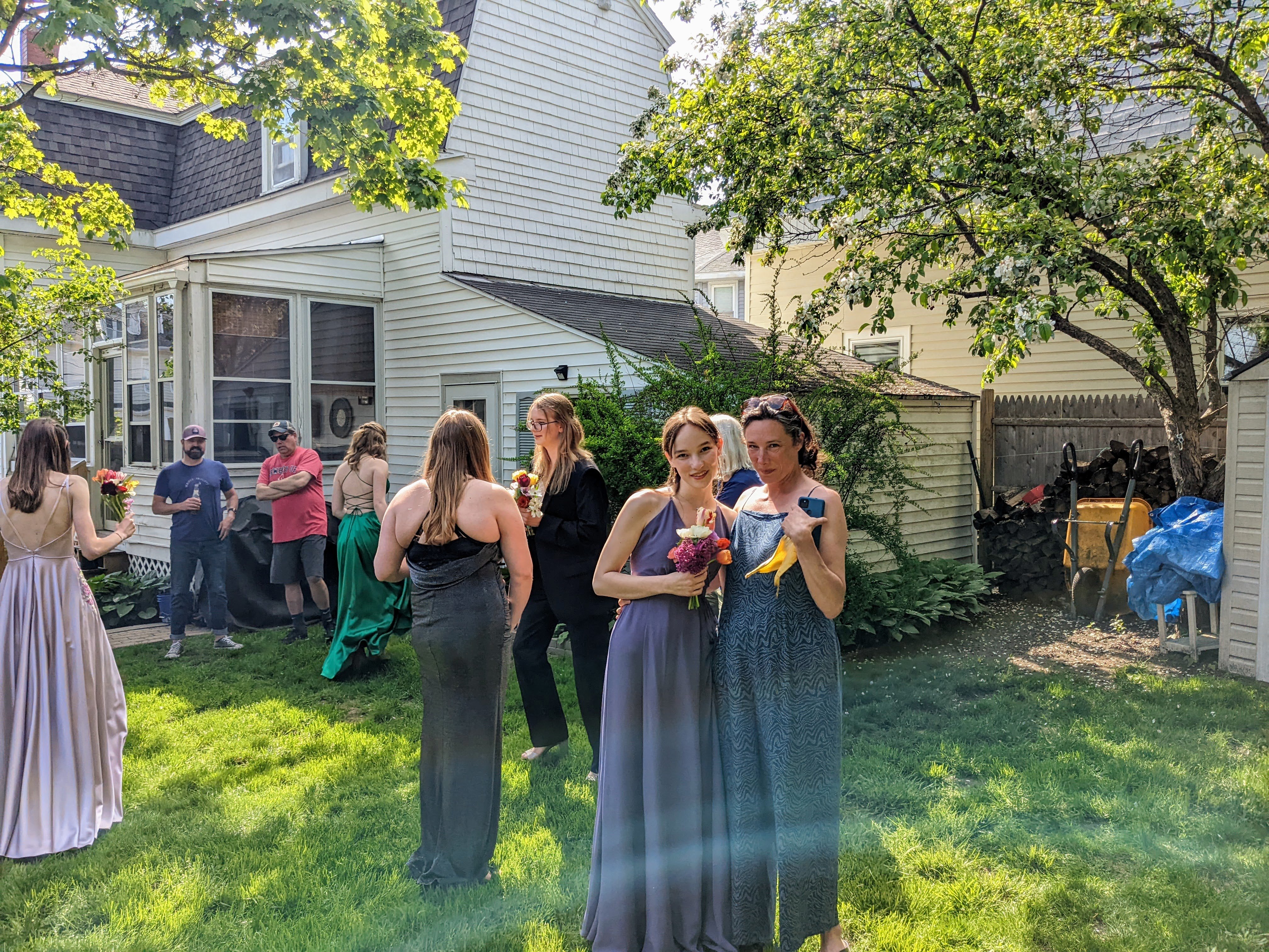 Backyard Prom Prep