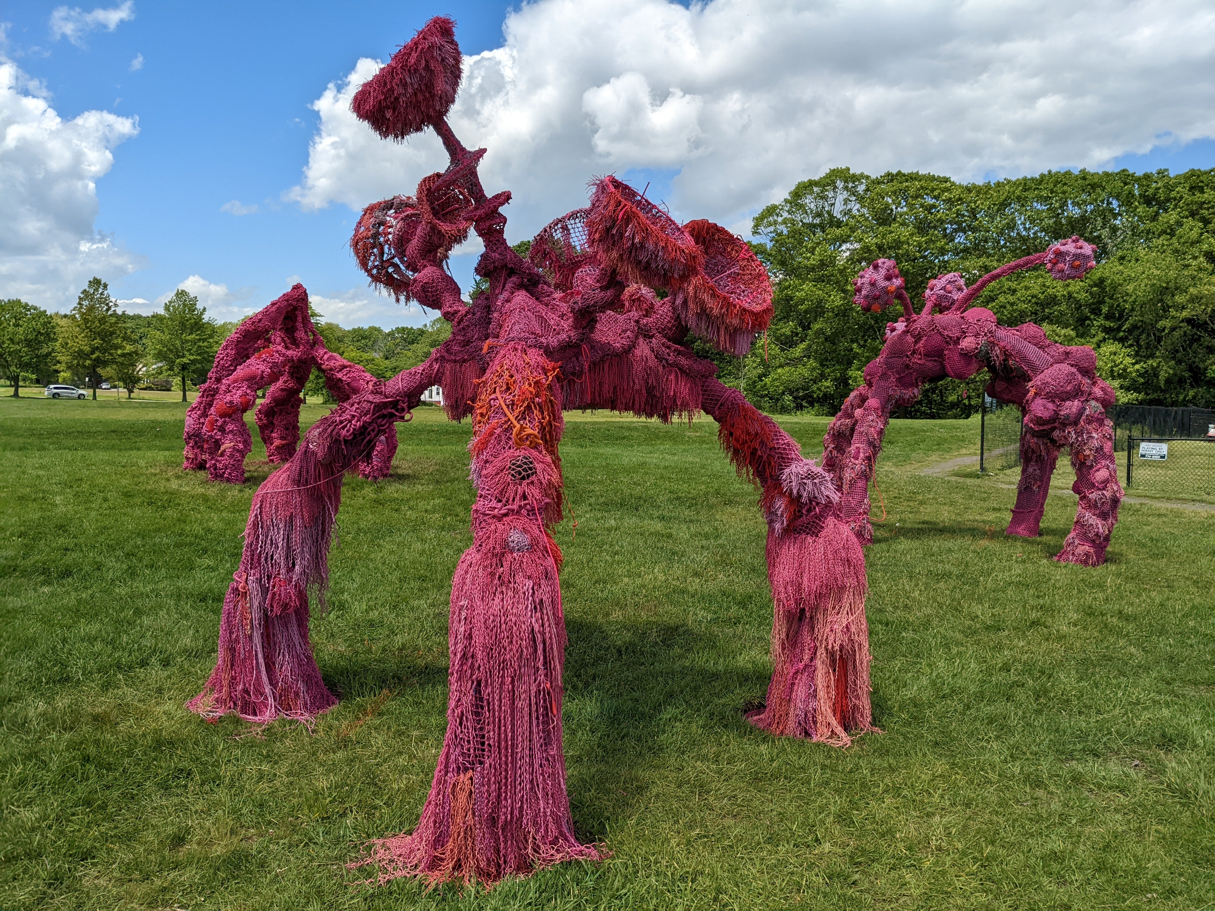Sculpture at Payson Park