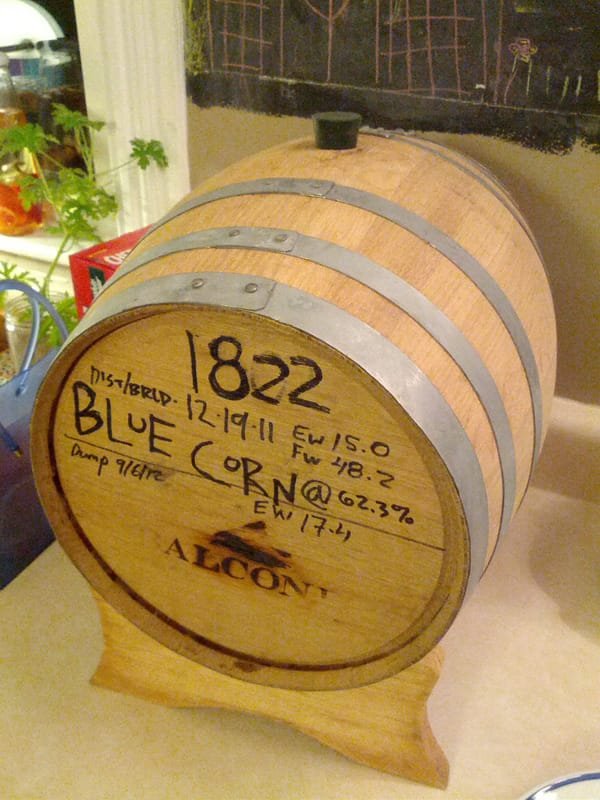 barrel aging beer